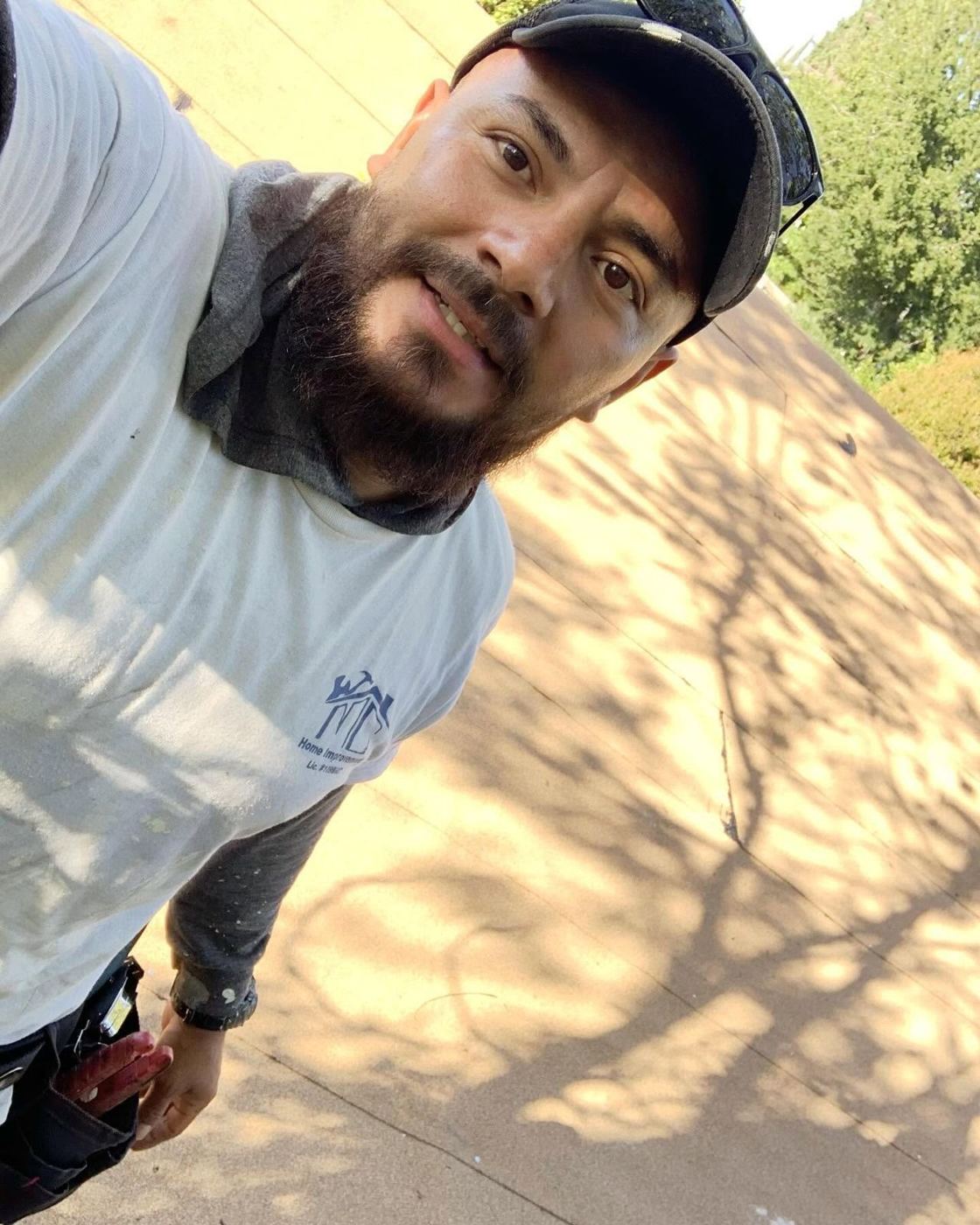 General Contractor Marvin Contreras selfie